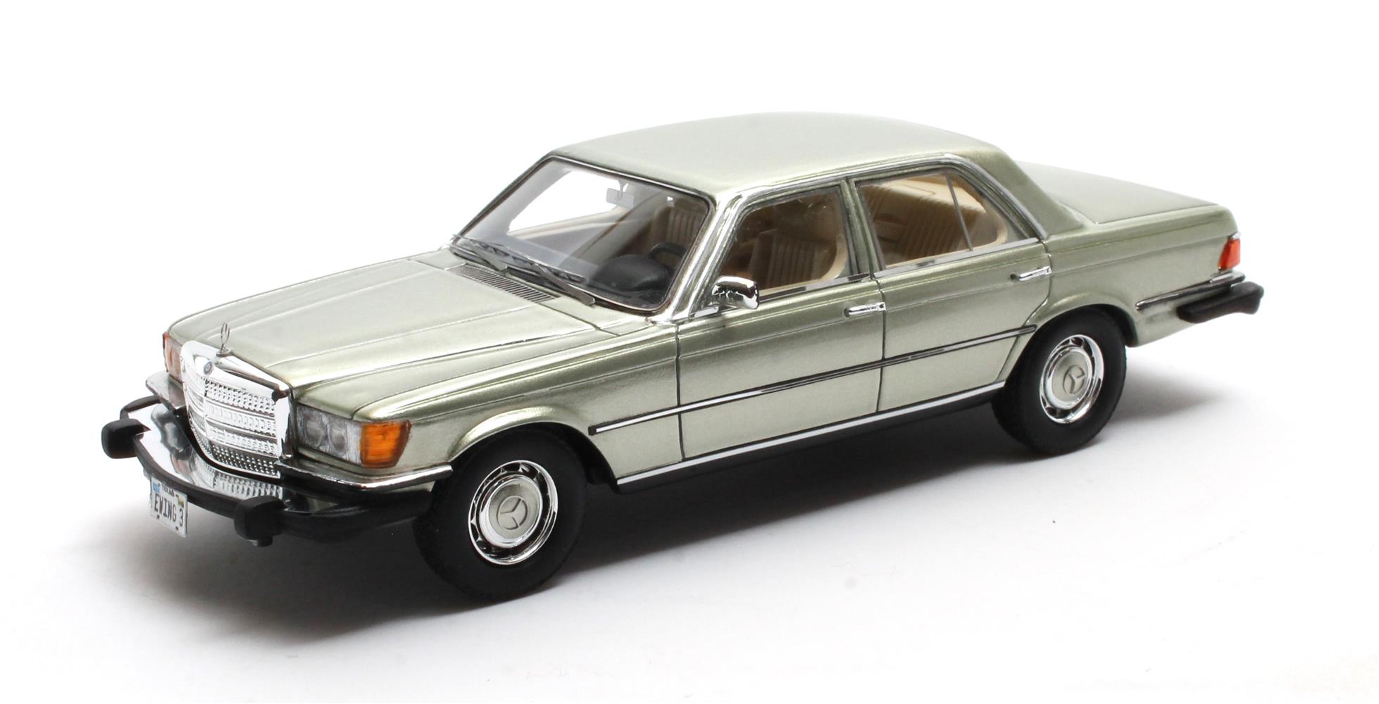 Mercedes-Benz 450SE W116 USA Groen Metallic - 1:43